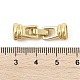 Латунь раз по сравнению с застежками KK-U059-11G-3
