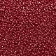 MIYUKIラウンドロカイユビーズ  日本製シードビーズ  （rr426)不透明な赤い光沢  8/0  3mm  穴：1mm  約422~455個/10g X-SEED-G008-RR0426-4