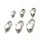 304 Stainless Steel Lobster Claw Clasps STAS-F094-05D-P-2