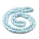 Fili di perle di vetro lastra di colore ab EGLA-P051-06A-B08-3