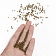 Perline di semi di vetro rotonde di grado 11/0 SEED-N001-A-1038-4