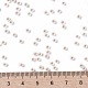 MIYUKIラウンドロカイユビーズ  日本製シードビーズ  8/0  （rr2352)シルバーライニング淡い桃のオパール  3mm  穴：1mm  約422~455個/10g X-SEED-G008-RR2352-4