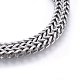 304 Stainless Steel Wheat Chain Necklaces NJEW-H493-14P-2