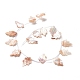 Brins de perles de coquille de mer naturelle thème automne SSHEL-G023-14-2