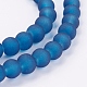 Chapelets de perles en verre transparent GLAA-S031-6mm-31-3