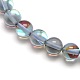 Synthetic Moonstone Beads Strands G-F143-8mm-09-3