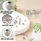 Mega Pet 120Pcs 6 Style 303 Stainless Steel Spacer Beads STAS-MP0001-02-4