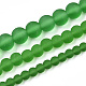 Chapelets de perles en verre transparente   GLAA-T032-T8mm-MD07-4