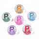 Perles acryliques transparentes transparentes MACR-N008-56P-2
