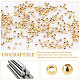 Unicraftale 304 perles en acier inoxydable STAS-UN0043-04-5