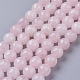 Natürlichen Rosenquarz Perlen Stränge G-D840-20-10mm-1