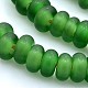 Handmade Frosted Lampwork Beads Strands LAMP-J061-M-2