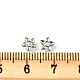 Perles d'espacement en acier inoxydable 304&nbsp;STAS-U048-06P-3
