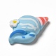 海をテーマにした不透明樹脂カボション  海の動物のカボション  空色  法螺貝模様  30x17x8mm RESI-C030-01C-3