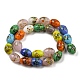Chapelets de perles vernissées manuelles LAMP-R145-06-2