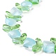 Chapelets de perles en verre transparente   LAMP-H061-02I-4