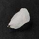 Colgantes de cristal de cuarzo natural en bruto en bruto G-A028-01H-5