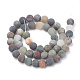 Natural African Bloodstone Beads Strands G-T106-151-3