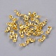 Iron Bead Tips Knot Covers X-E037Y-G-1