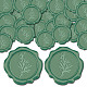 Craspire 100pcs pegatinas de sello de cera adhesiva DIY-CP0009-47C-1