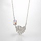 925 Sterling Silver Pendant Necklaces NJEW-BB32399-5