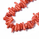 Fili di perline corallo sintetico  X-CORA-S023-45J-3