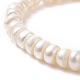 Bracelets extensibles en perles naturelles pour femmes BJEW-JB09137-4