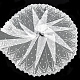 Сетка из полиэстера и тюля с цветочным узором DIY-WH0308-323B-6