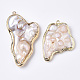 Perla barocca naturale perla keshi PEAR-T006-02-2