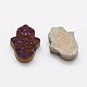 Hamsa Hand Druzy Crystal Beads G-F535-46G-3