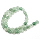 Natürlichen grünen Aventurin Perlen Stränge G-M420-D02-01-3