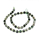 Fili di perle di quarzo smeraldo naturale G-O201B-39-2