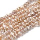 Natural Cultured Freshwater Pearl Beads Strands PEAR-E017-43-1