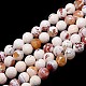 Natural Agate Round Beads Strand G-L084-12mm-M-2
