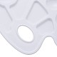 プラスチック水彩オイルパレット  ホワイト  16.9x0.9センチメートル  22.5x16.6x0.9センチメートル TOOL-TA0005-05-6