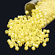 MIYUKIデリカビーズ  シリンダー  日本製シードビーズ  10/0  (dbm0160) 不透明な黄色の ab  1.7x2.2mm  穴：1mm  約1080PCS /ボトル SEED-S015-DBM-0160-1
