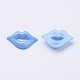 Cabochons en forme de lèvre en acrylique X-BUTT-E024-B-07-2