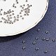 UNICRAFTALE 100pcs 4mm Bicone Spacer Beads Stainless Steel Loose Beads Bicone Small Hole Spacer Bead Smooth Surface Beads Finding for DIY Bracelet Necklace Jewelry Making Craft STAS-UN0001-63P-6