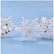 Moules à pendentif en silicone flocon de neige bricolage X-DIY-P006-31-6