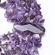 Natural Amethyst Multi-strand Necklaces NJEW-G910-01-3