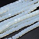 Sfaccettate perline cubo Opalite fili EGLA-E041-5mm-C01-1