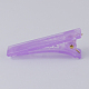 Fornituras de pelo clip de piel de cocodrilo de plástico PHAR-R003-M-2