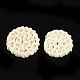 Perles de canne/en rotin manuelles WOVE-T006-130A-2