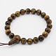 Bracelets en perles de mala avec breloque X-BJEW-D296-04-1