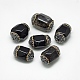Perles d'onyx noir naturel G-Q982-B01-1