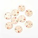 Tempered Glass Cabochons GGLA-33D-3-2