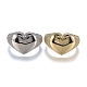 Brass Cuff Rings RJEW-I074-03-1