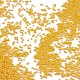 DIYの3 Dネイルアートの装飾ミニガラスビーズ  小さなキャビアネイルビーズ  模造パールビーズ  ゴールド  0.6~0.8mm  約450 G /袋 MRMJ-R038-A14-2