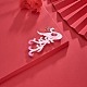 Chinese Style Alloy Enamel Chandelier Components Links X-ENAM-E329-56B-S-6