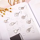 Kit de fabrication de boucles d'oreilles pendantes DIY-SZ0006-30-3